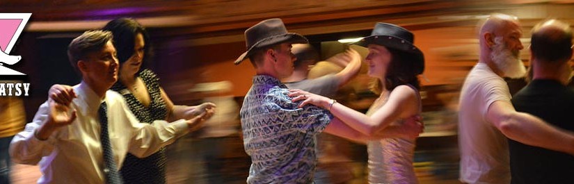 Dancers at a queer country social